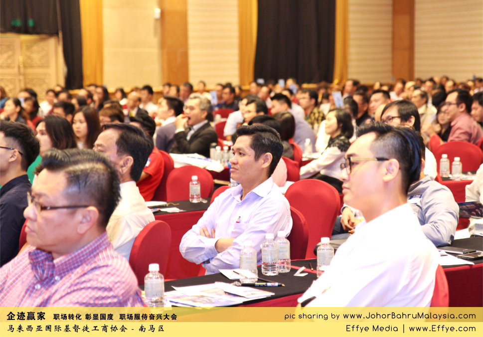 企迹赢家 职场转化 彰显国度 职场服侍奋兴大会 CBMC Malaysia Christian Business and Marketplace Cennection 马来西亚国际基督徒工商协会 Speaker at Johor Bahru Malaysia E23